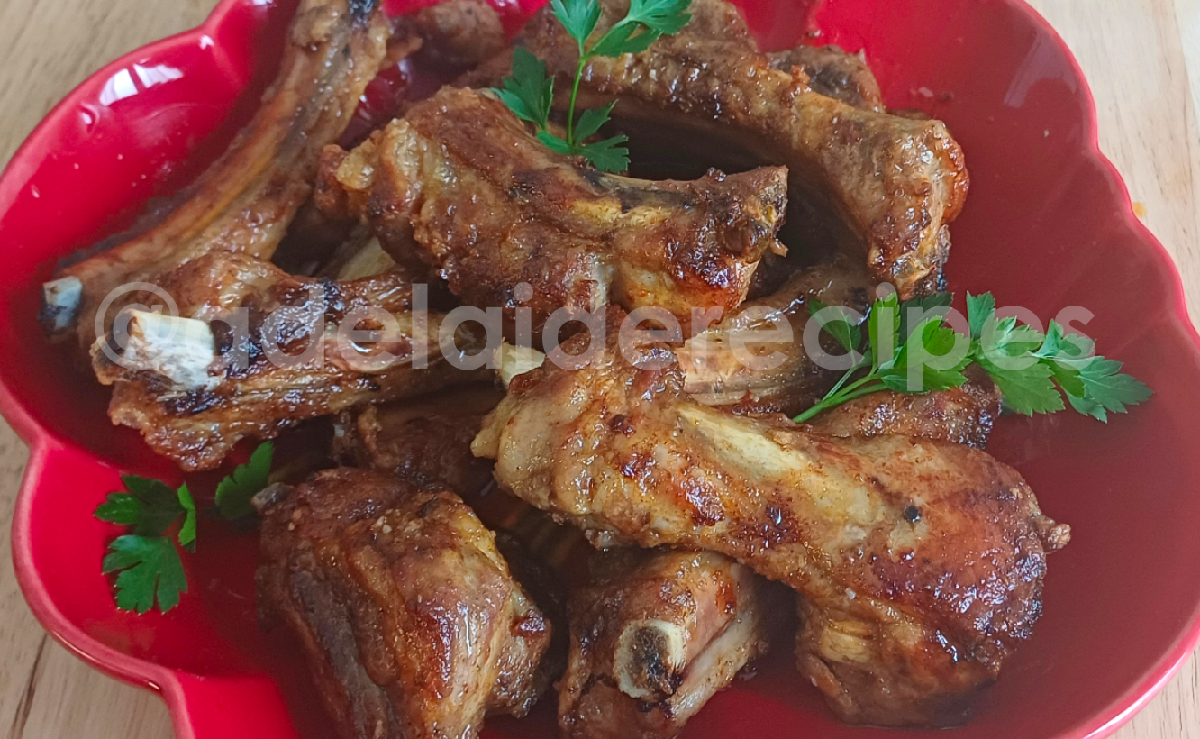 Costela de Porco na Airfryer