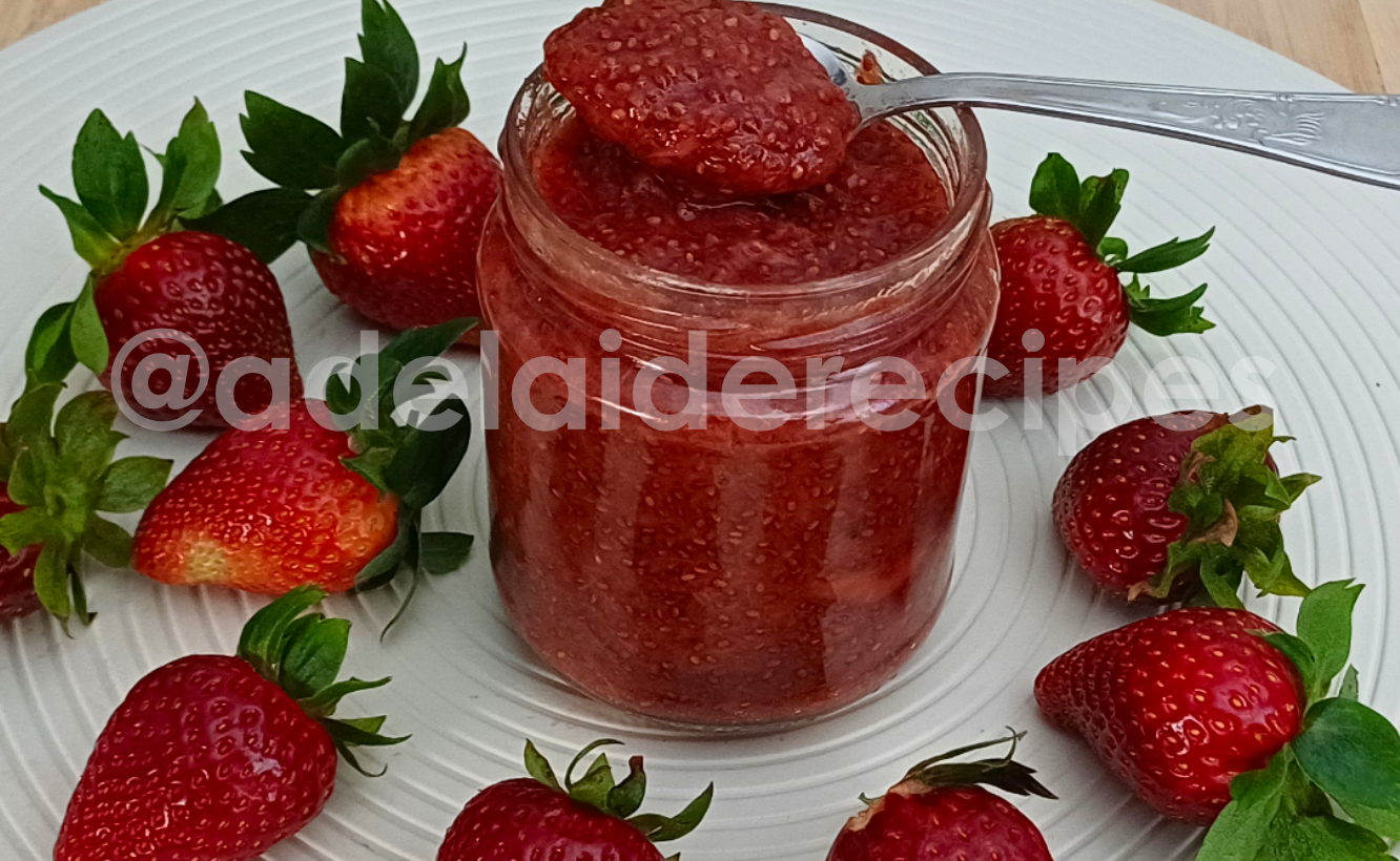 Doce de Morango e Chia