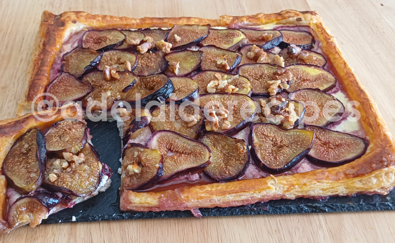 Tarte de Figo e Queijo Fresco