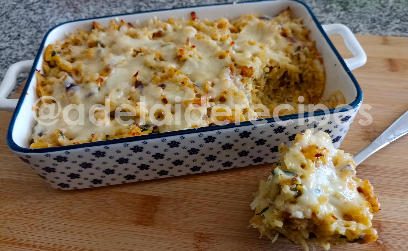 Bacalhau à Brás Gratinado