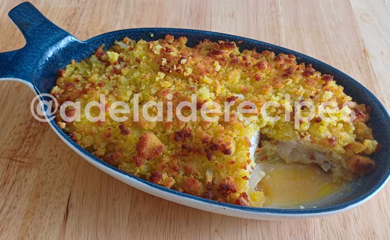 Medalhões de Pescada com Broa