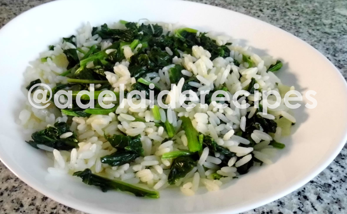 Arroz de Grelos com Coentros