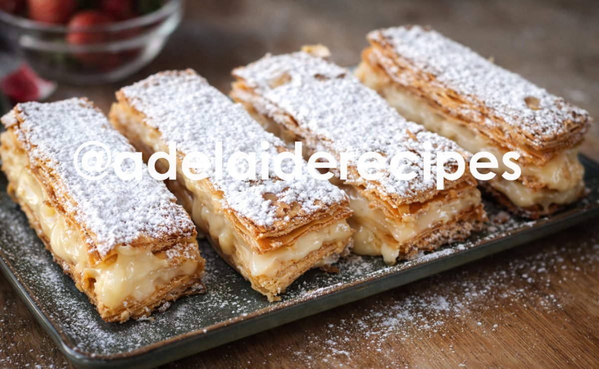 Mil Folhas de Creme Caseiro | Receita Fácil, Cremosa e Irresistível!