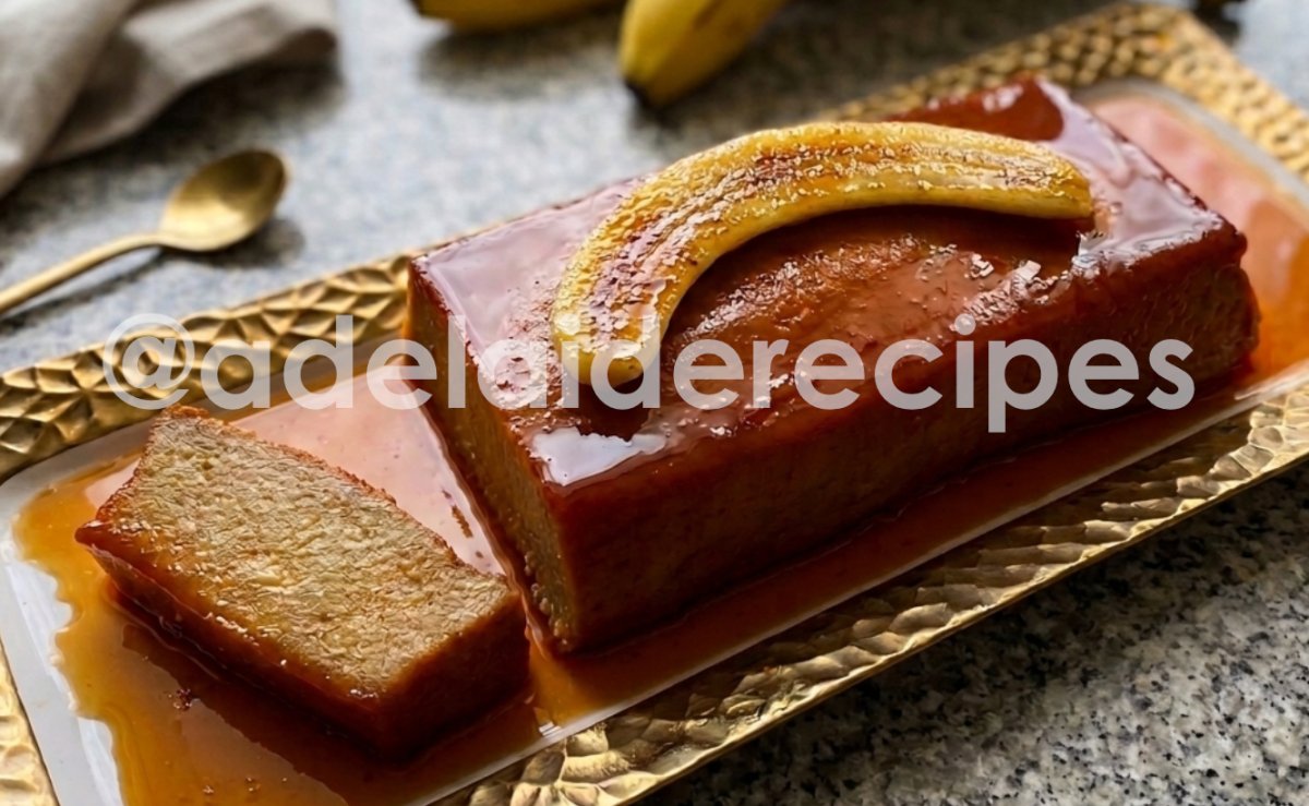 Pudim de Banana | Receita Deliciosa e Fácil
