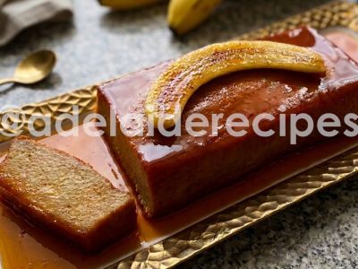 Pudim de Banana | Receita Deliciosa e Fácil