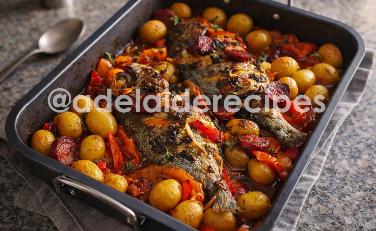 Peixe Assado à Portuguesa | Receita Tradicional e Saborosa