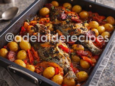 Peixe Assado à Portuguesa | Receita Tradicional e Saborosa