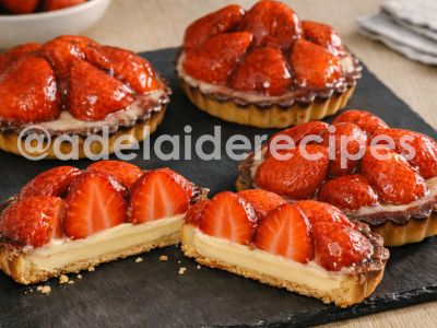 Tarteletes de Morango | Mini Tartes Fáceis e Irresistíveis