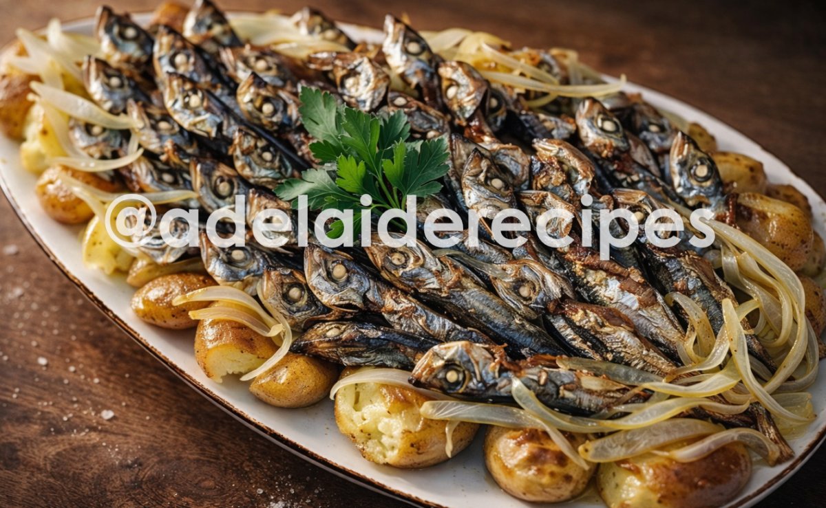 Carapaus à Lagareiro com Batatas a Murro | Receita Portuguesa Fácil e Económica