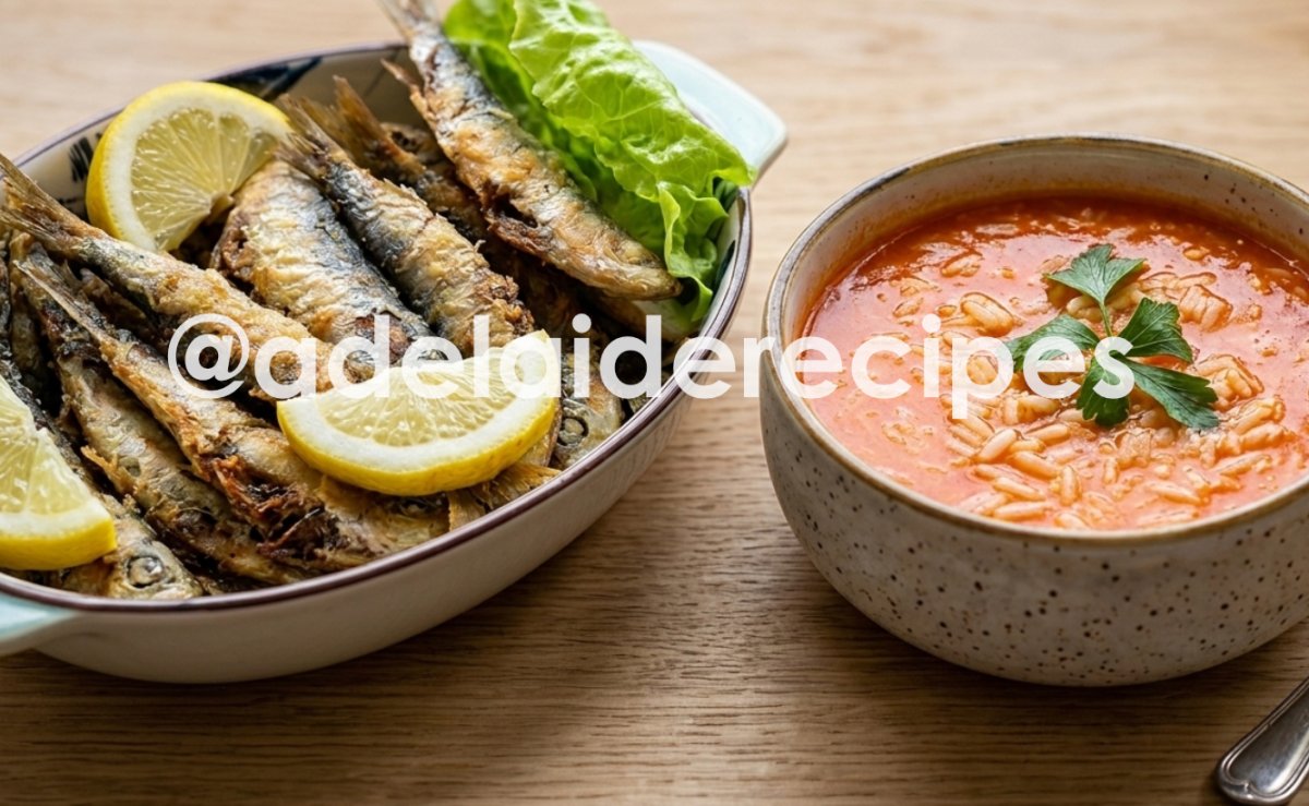 Petingas Fritas com Arroz de Tomate | Receita Portuguesa Tradicional e Deliciosa