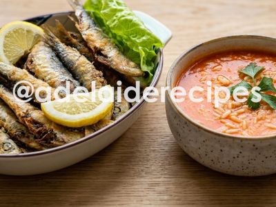 Petingas Fritas com Arroz de Tomate | Receita Portuguesa Tradicional e Deliciosa