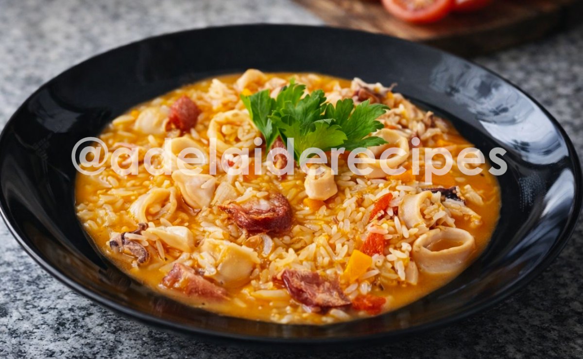 Arroz de Lulas à Portuguesa | Receita Tradicional