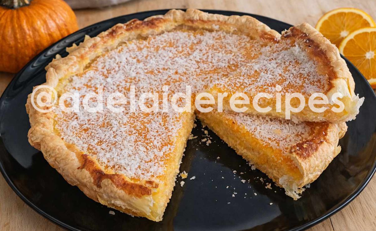 Tarte de Abóbora, Coco e Laranja | Receita Fácil de Halloween