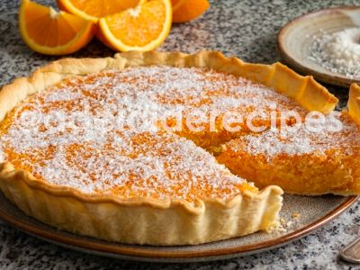 Tarte de Coco e Laranja SEM GLÚTEN e SEM LACTOSE | Receita Fácil e Deliciosa!