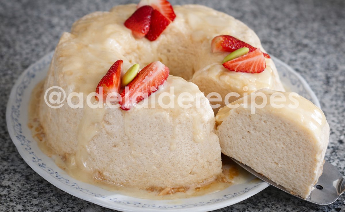 Molotof com Creme de Leite | O Pudim de Claras Perfeito