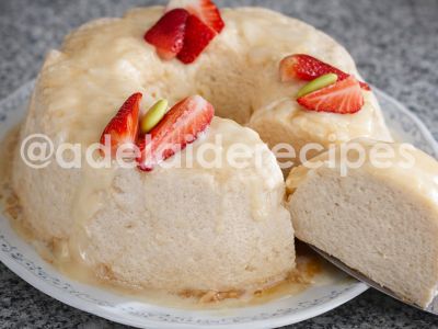 Molotof com Creme de Leite | O Pudim de Claras Perfeito