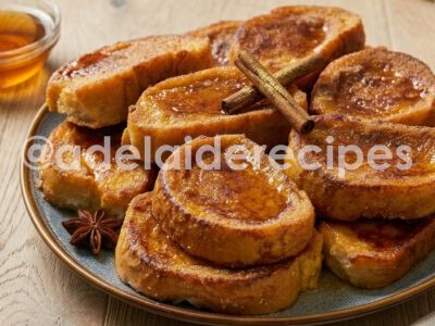 Rabanadas de Natal no Forno | Fatias Douradas com Calda de Vinho do Porto