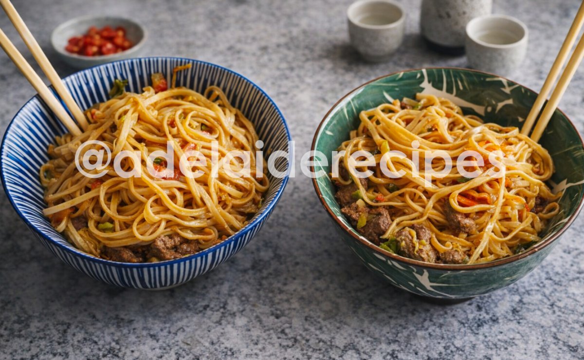 Noodles com Carne e Legumes | Receita Fácil e Saborosa