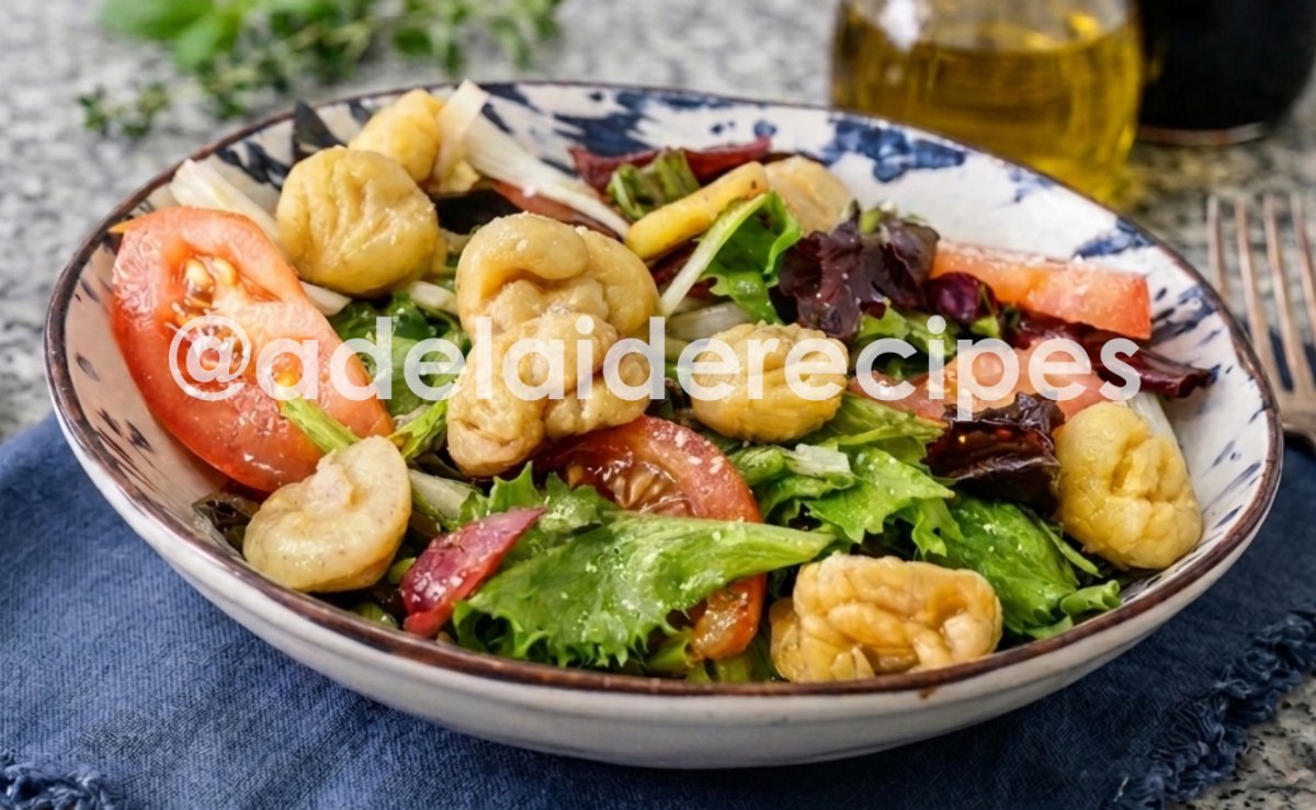 Salada de Alface e Castanhas | Receita Saudável e Deliciosa