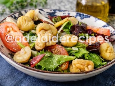 Salada de Alface e Castanhas | Receita Saudável e Deliciosa