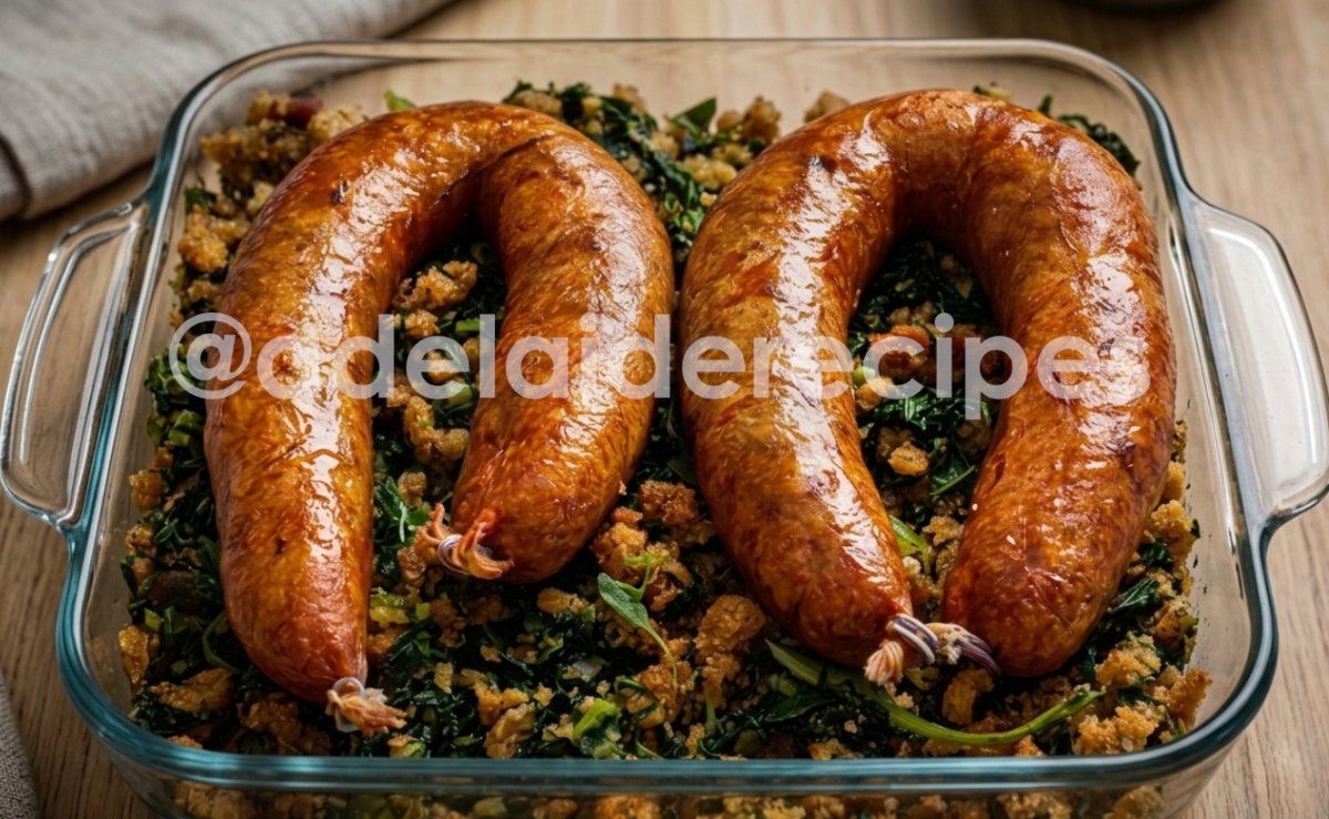 Migas no Forno com Alheira | Receita Tradicional Portuguesa e Saborosa!