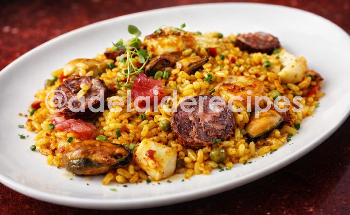 Paella | Receita Espanhola com Arroz, Marisco e Legumes