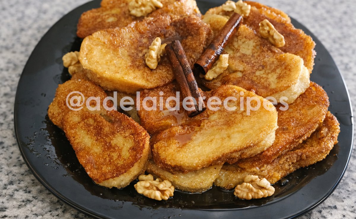 Rabanadas com Calda de Vinho do Porto e Mel | Receita Natalícia