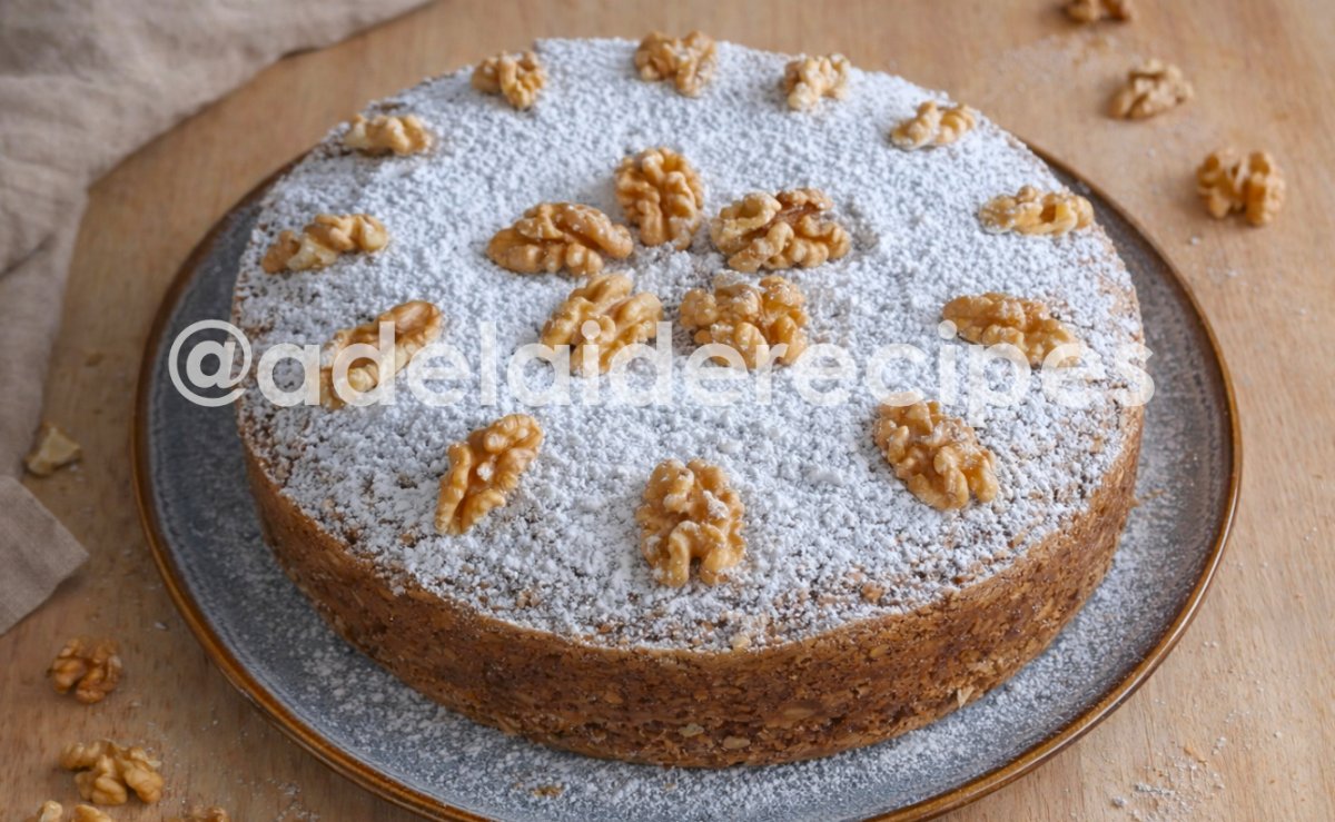 Bolo de Noz | Fofinho, Aromático e Muito Fácil