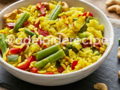 Pilaf Verde | Arroz Aromático com Ervas Frescas e Todo o Sabor da Natureza