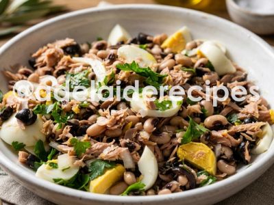 Tuna Salad with Black-Eyed Beans | Easy and Delicious Portuguese Recipe