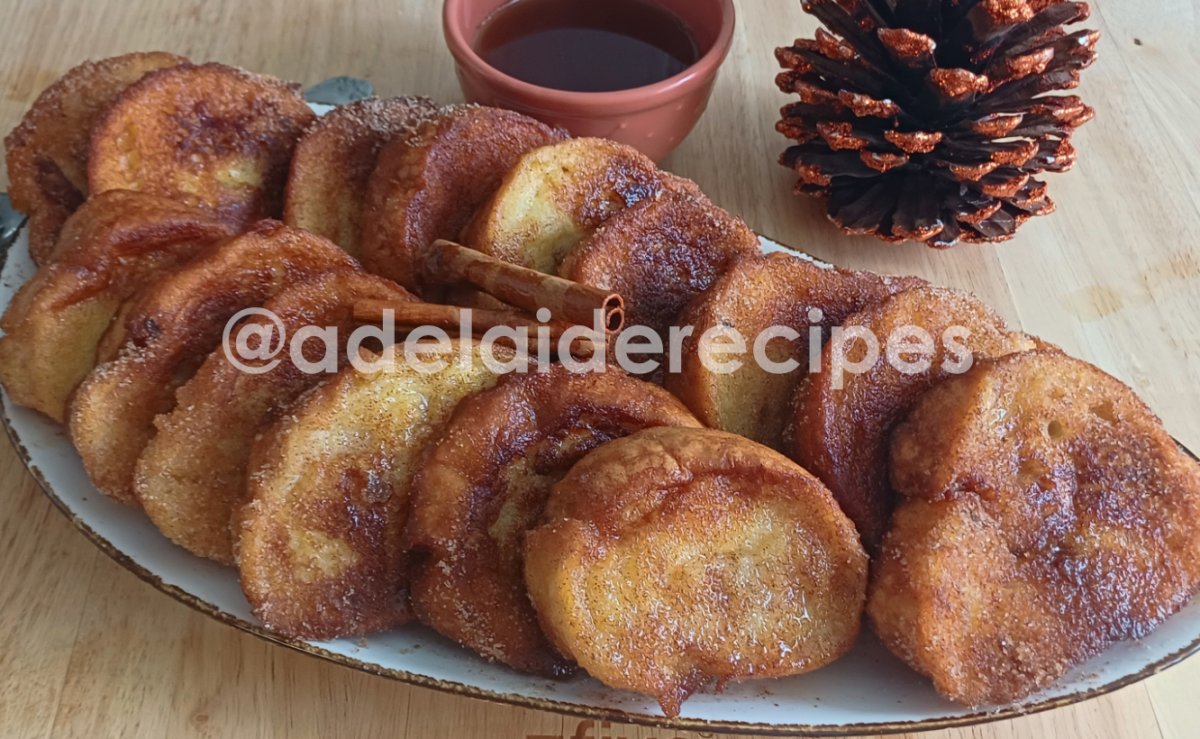Fatias Douradas com Calda de Vinho do Porto | Rabanadas de Natal