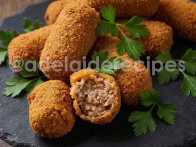 Croquetes de Carne no Forno | Estaladiços por Fora, Suculentos por Dentro