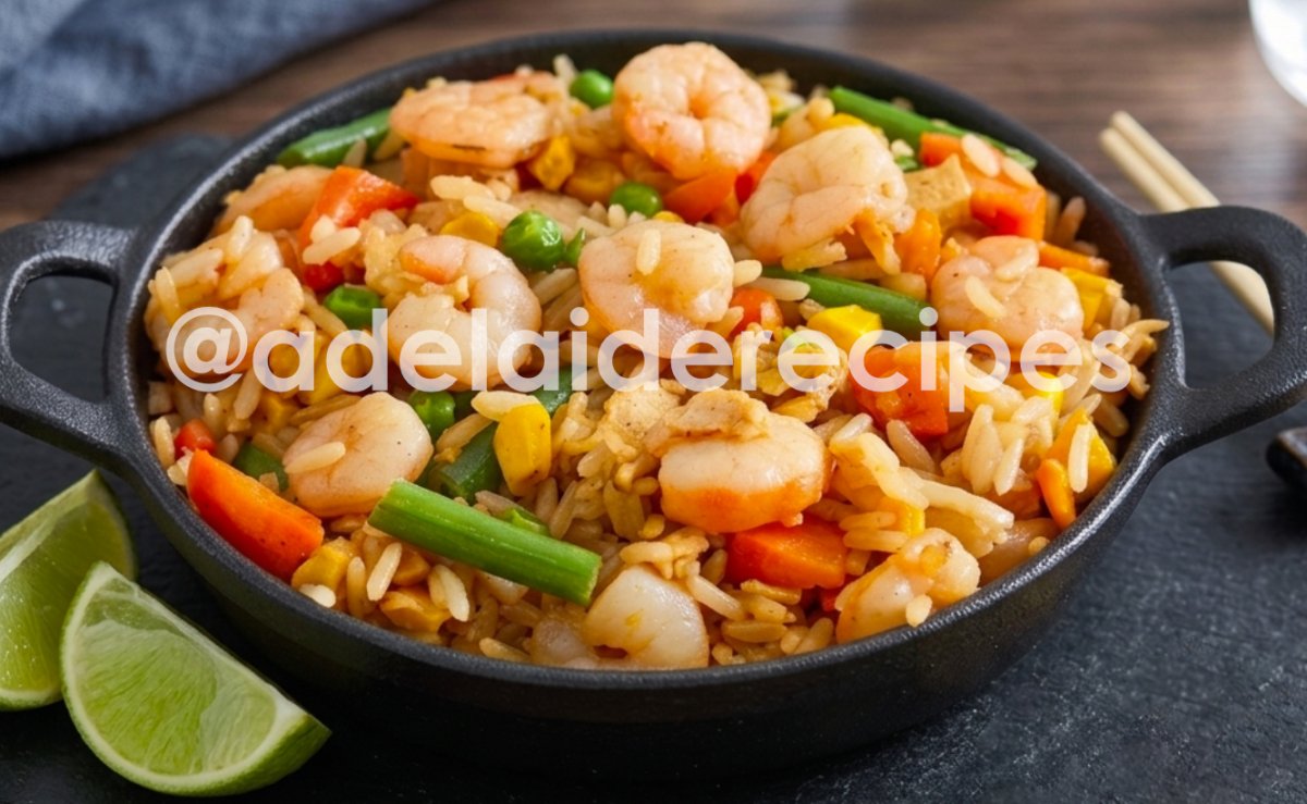Arroz de Camarão Frito | Receita Fácil e Deliciosa em 30 Minutos!