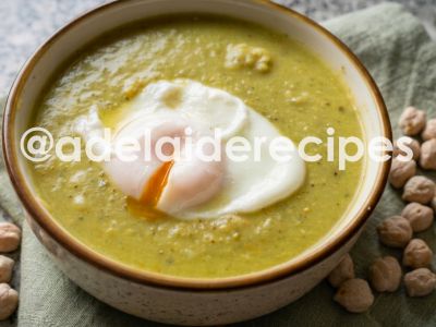 Sopa de Brócolos com Ovo Escalfado | Receita Saudável, Fácil e Deliciosa!