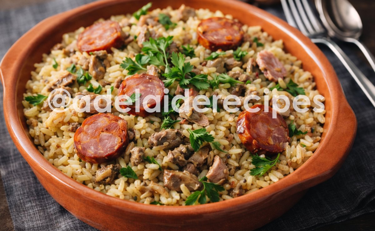 Risotto de Frango Cremoso com Toque Caseiro