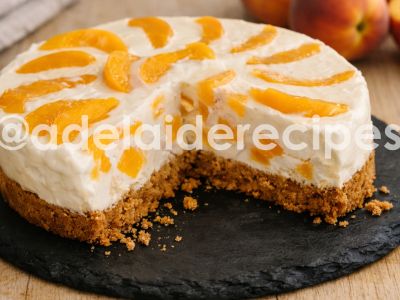 Cheesecake de Pêssego | Receita Fácil e Simples