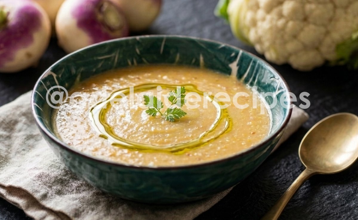 Sopa de Couve flor e Cenoura | Receita Saudável, Cremosa e Deliciosa!