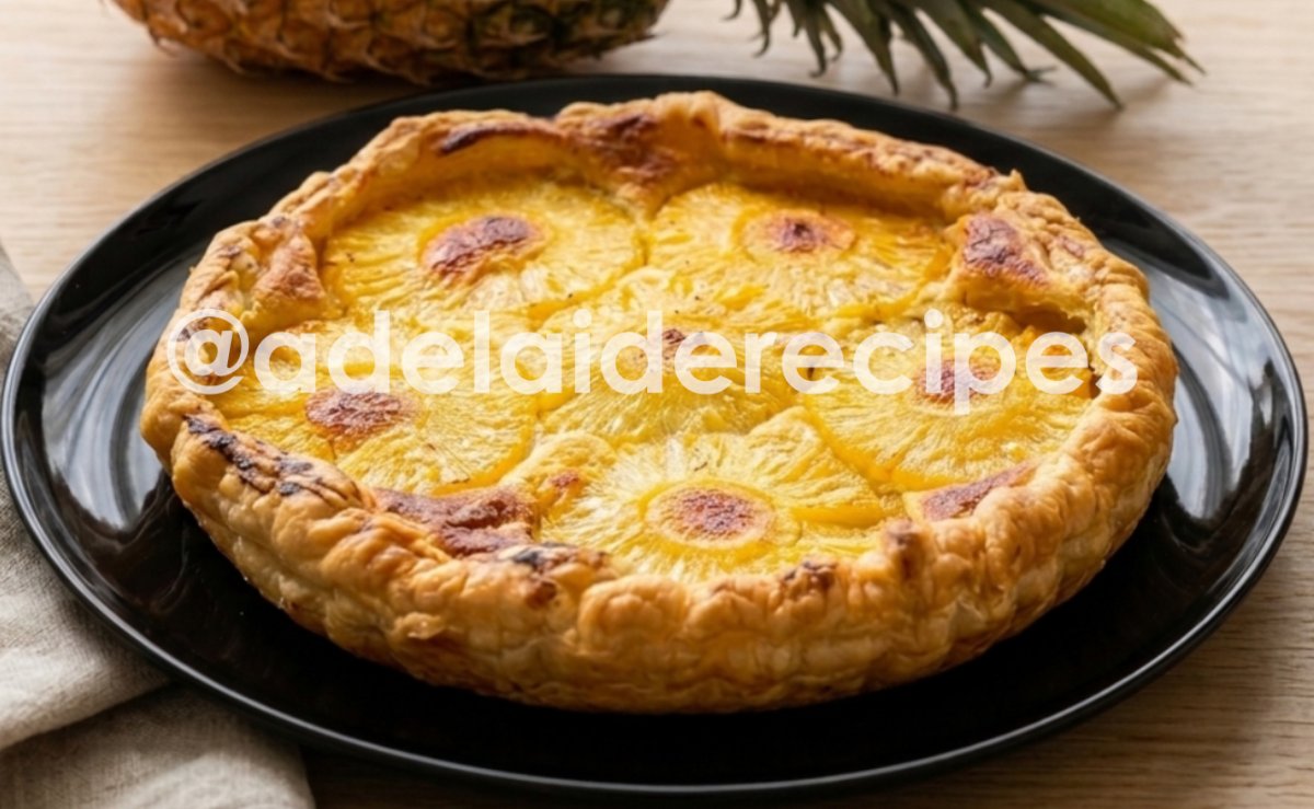 Pineapple & Coconut Tart | The Easiest Summer Dessert!