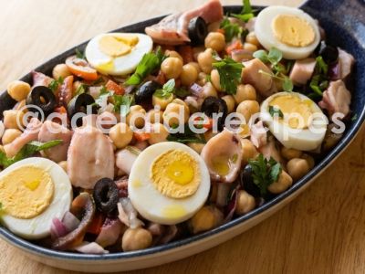 Squid Salad with Chickpeas | Quick, Fresh & Budget-Friendly Summer Recipe