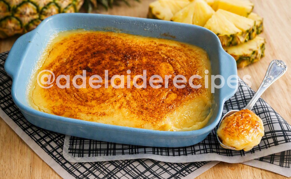 Pineapple Crème Brûlée Ready in 10 Minutes!