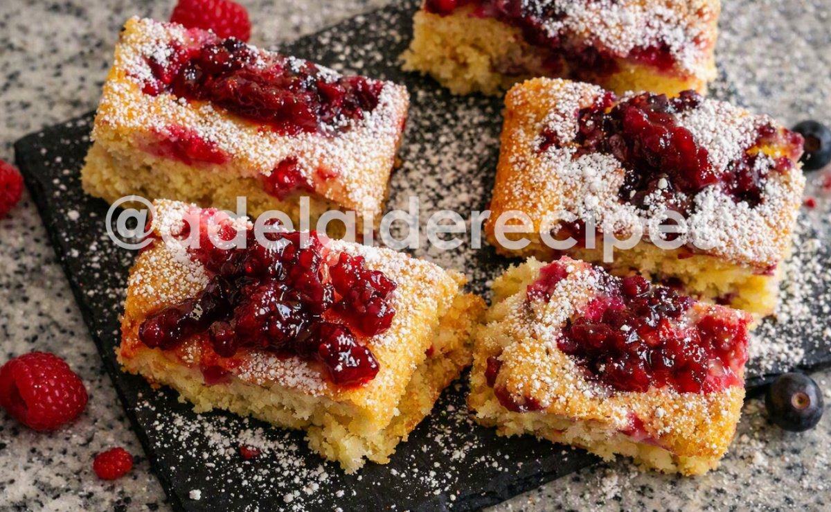 Red Fruit Cake | Fresh and Light Recipe