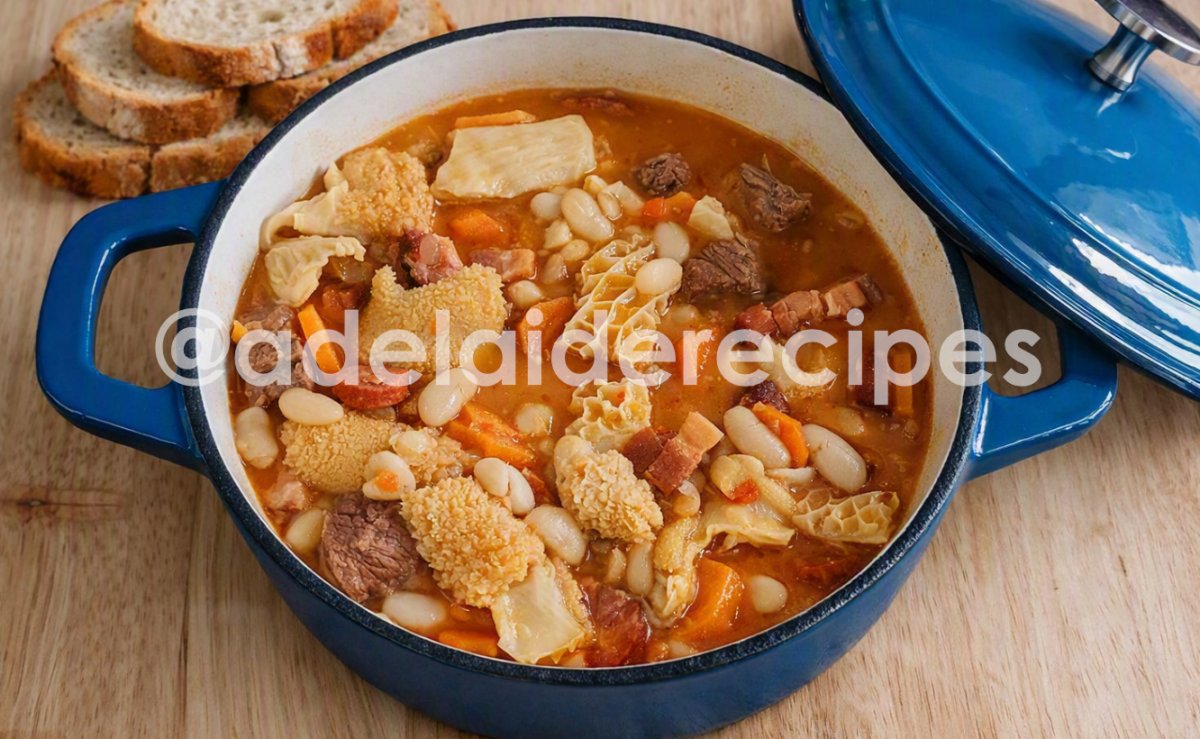 Tripas or Portuguese Dobrada with White Beans