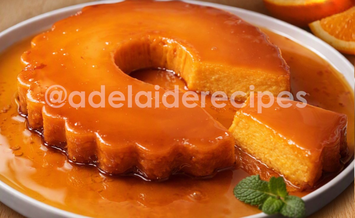 Creamy Orange Pudding Like You've Never Seen!