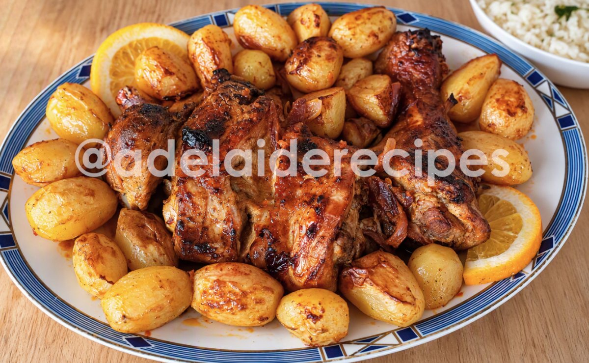 Oven-Roasted Turkey Leg with Potatoes | Tender and Juicy!